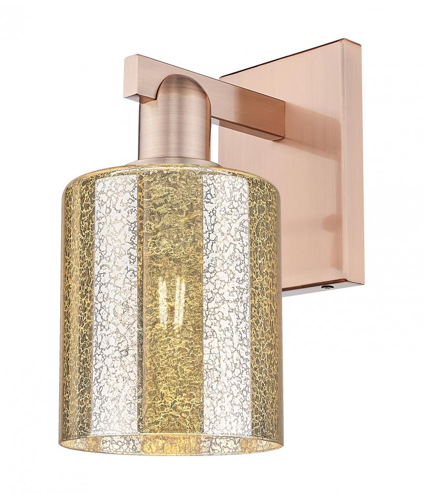 Cobbleskill - 1 Light - 5 inch - Antique Copper - Sconce