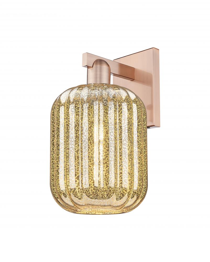 Preston Cylinder - 1 Light - 6 inch - Antique Copper - Sconce