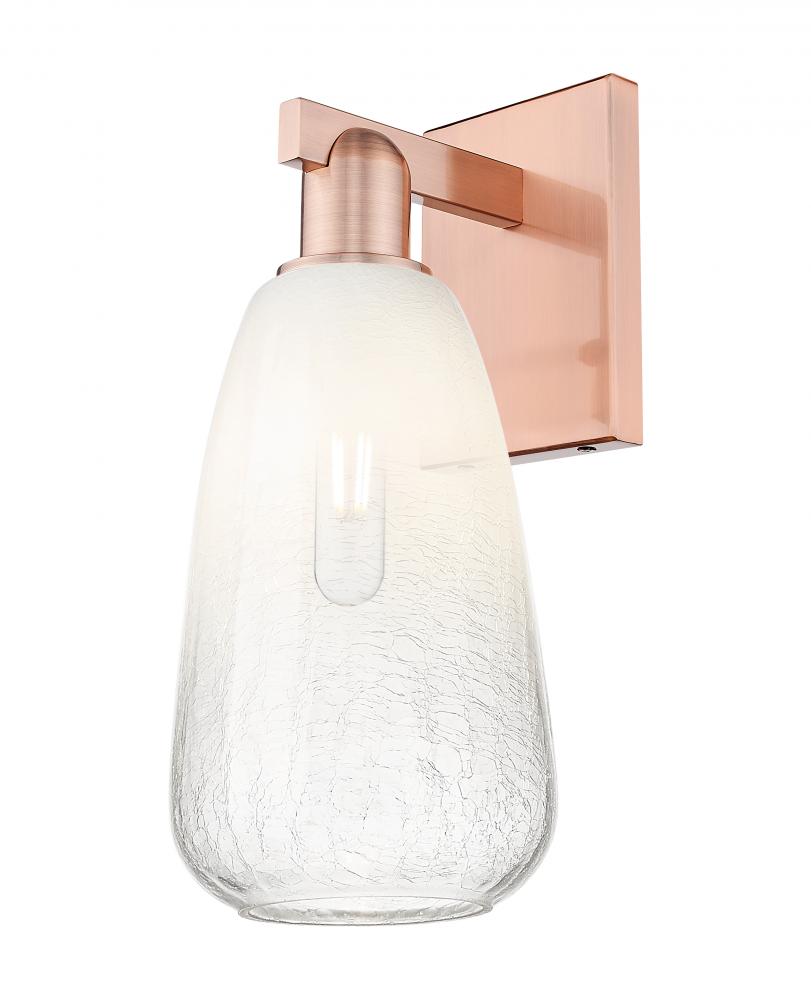 Brookhaven Almond - 1 Light - 6 inch - Antique Copper - Sconce