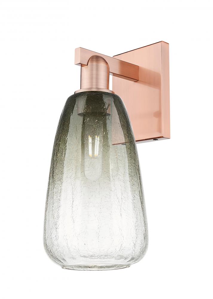 Brookhaven Almond - 1 Light - 6 inch - Antique Copper - Sconce