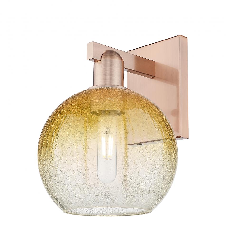 Brookhaven Globe - 1 Light - 6 inch - Antique Copper - Sconce