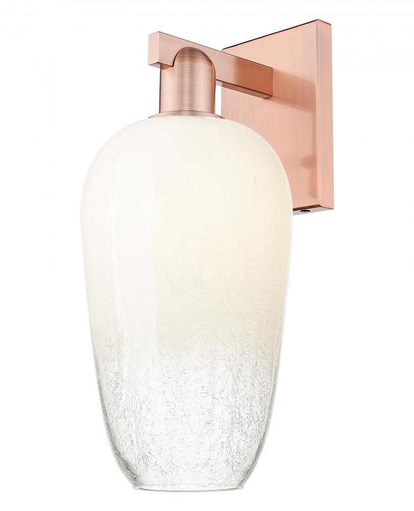 Brookhaven Flute - 1 Light - 6 inch - Antique Copper - Sconce