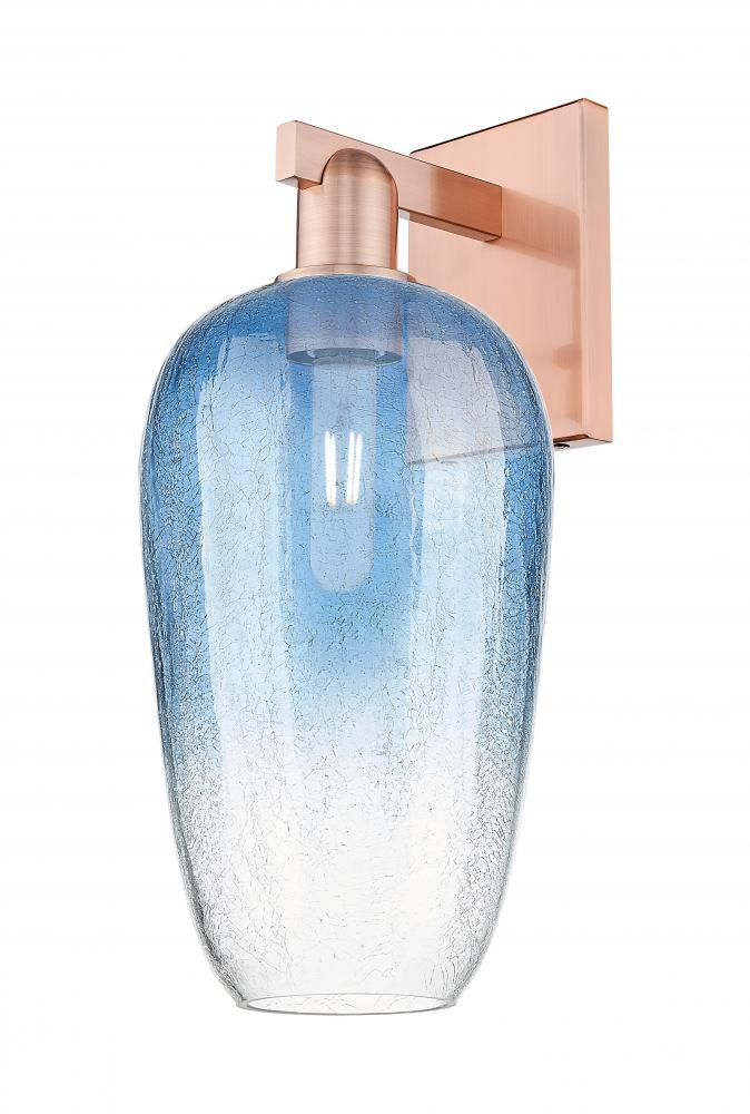 Brookhaven Flute - 1 Light - 6 inch - Antique Copper - Sconce