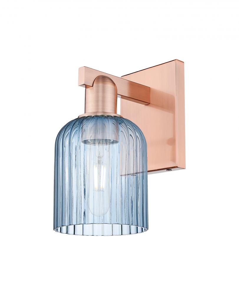 Bridal Veil - 1 Light - 6 inch - Antique Copper - Sconce