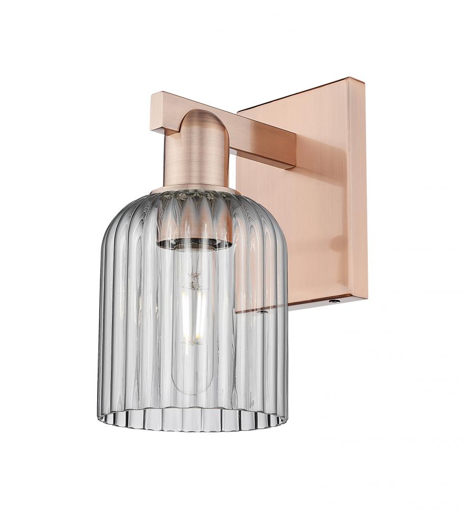 Bridal Veil - 1 Light - 6 inch - Antique Copper - Sconce