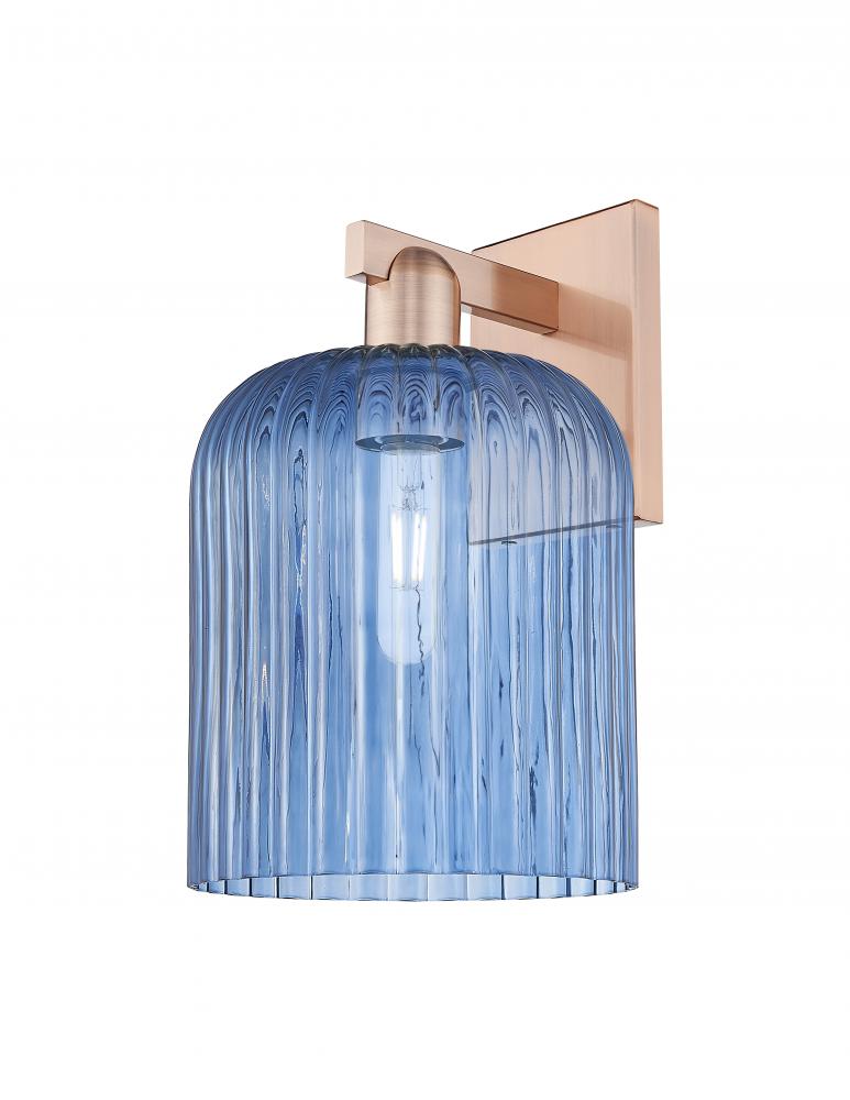 Bridal Veil - 1 Light - 8 inch - Antique Copper - Sconce