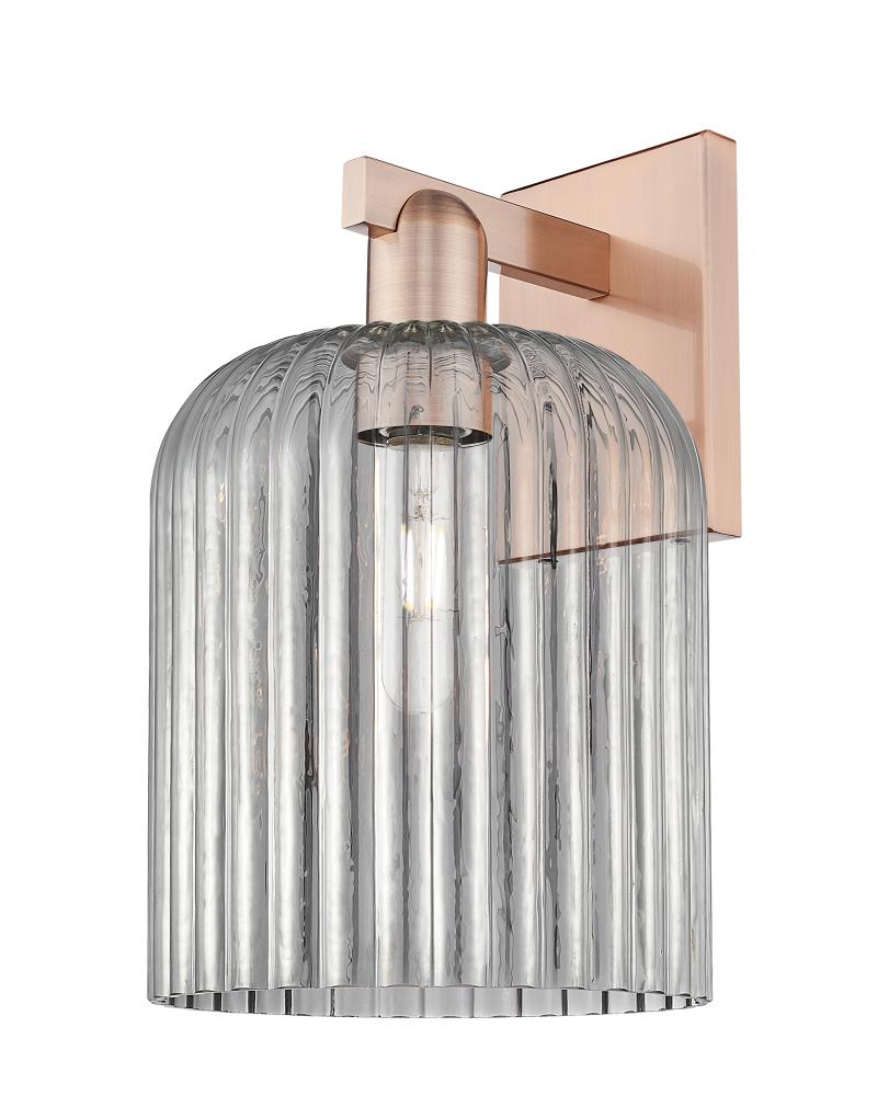 Bridal Veil - 1 Light - 8 inch - Antique Copper - Sconce