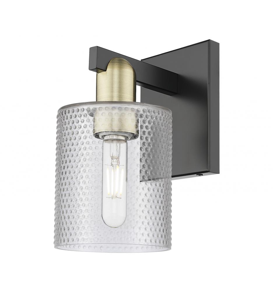 Cobbleskill - 1 Light - 5 inch - Black Antique Brass - Sconce