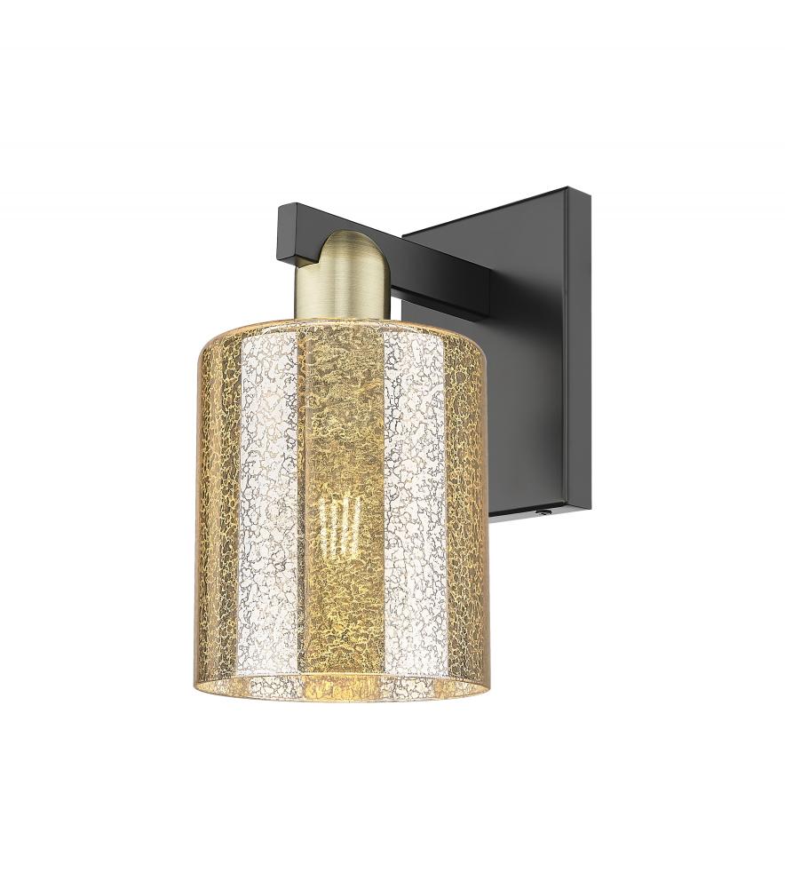 Cobbleskill - 1 Light - 5 inch - Black Antique Brass - Sconce