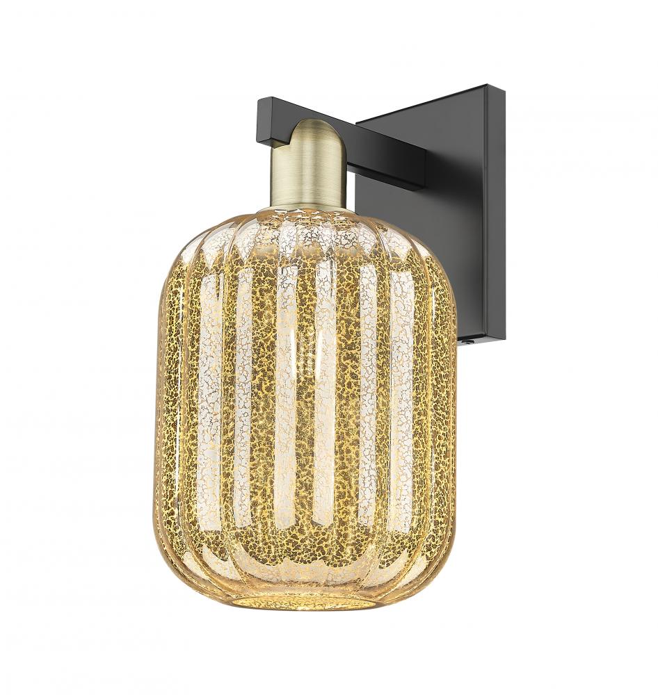 Preston Cylinder - 1 Light - 6 inch - Black Antique Brass - Sconce