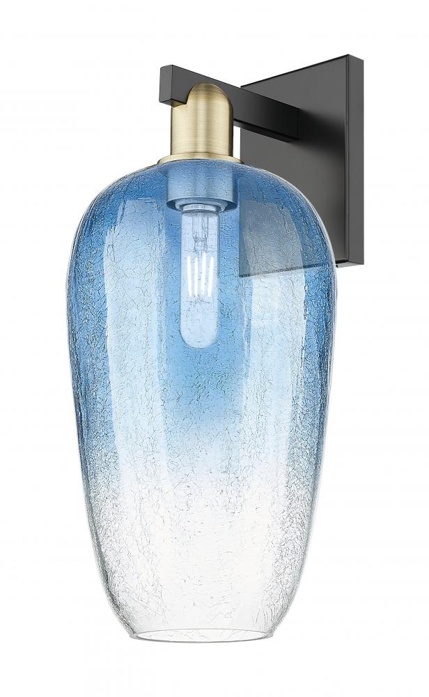 Brookhaven Flute - 1 Light - 6 inch - Black Antique Brass - Sconce