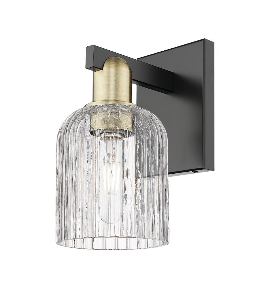 Bridal Veil - 1 Light - 6 inch - Black Antique Brass - Sconce