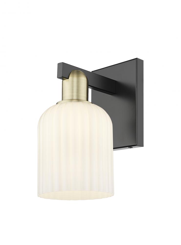 Bridal Veil - 1 Light - 6 inch - Black Antique Brass - Sconce