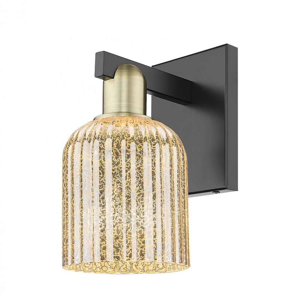 Bridal Veil - 1 Light - 6 inch - Black Antique Brass - Sconce