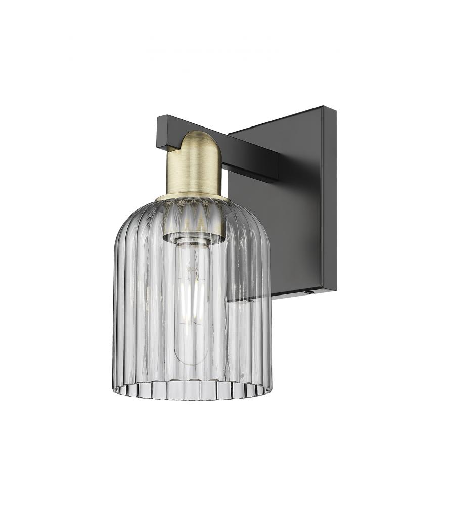 Bridal Veil - 1 Light - 6 inch - Black Antique Brass - Sconce