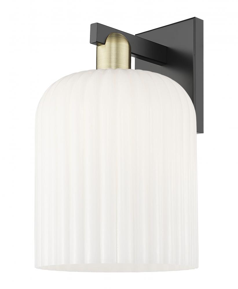 Bridal Veil - 1 Light - 8 inch - Black Antique Brass - Sconce