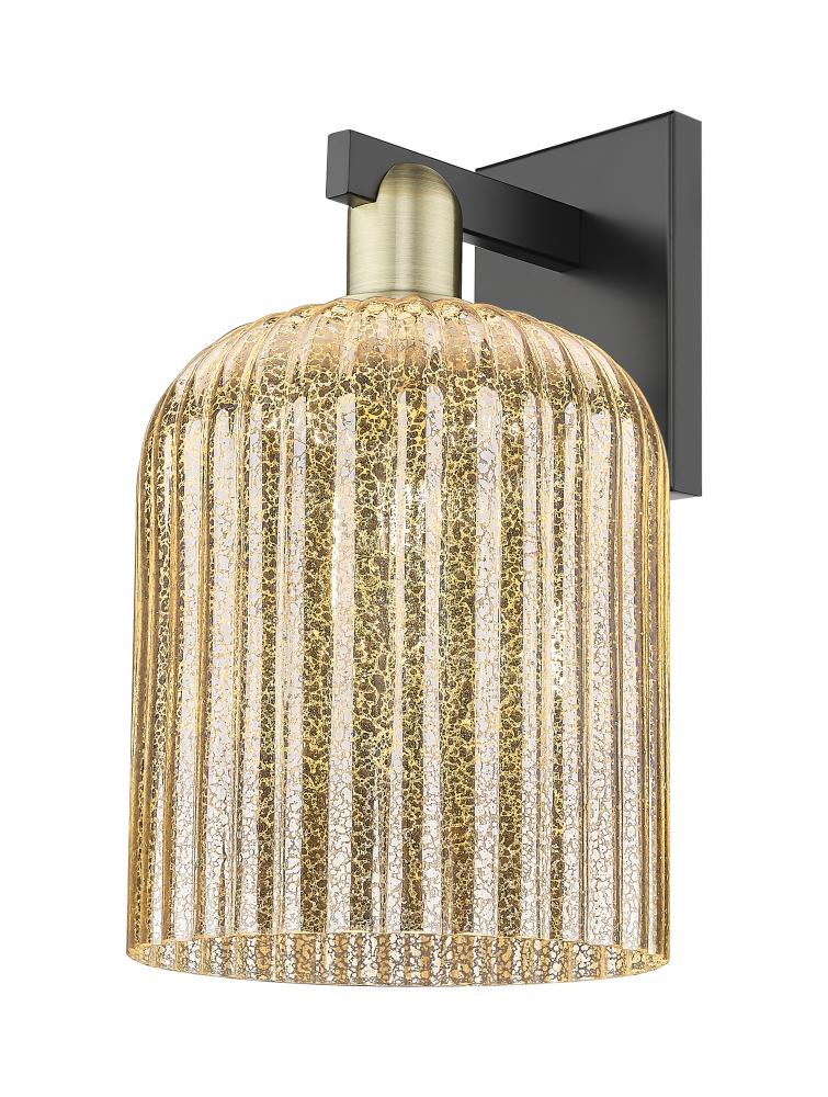 Bridal Veil - 1 Light - 8 inch - Black Antique Brass - Sconce