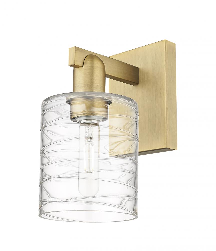 Cobbleskill - 1 Light - 5 inch - Brushed Brass - Sconce