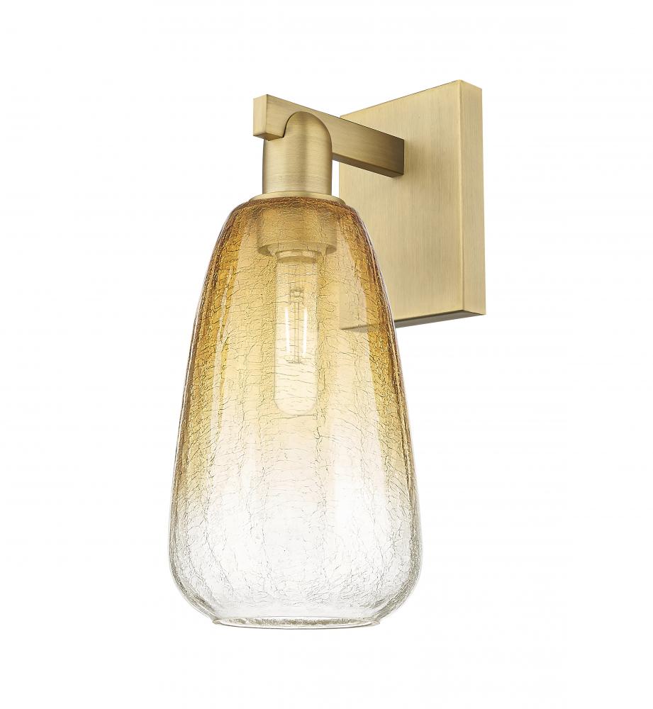 Brookhaven Almond - 1 Light - 6 inch - Brushed Brass - Sconce