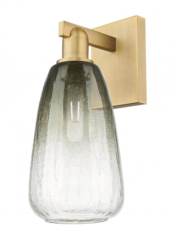 Brookhaven Almond - 1 Light - 6 inch - Brushed Brass - Sconce
