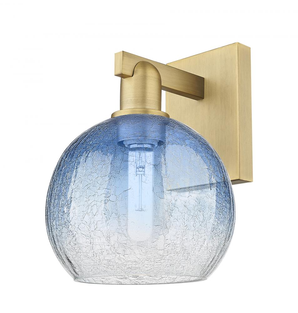 Brookhaven Globe - 1 Light - 6 inch - Brushed Brass - Sconce