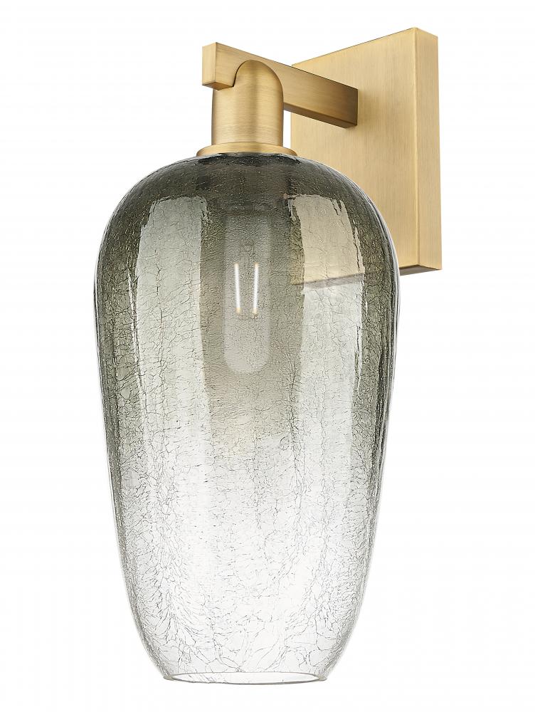 Brookhaven Flute - 1 Light - 6 inch - Brushed Brass - Sconce