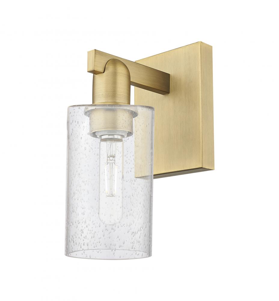 Clymer - 1 Light - 4 inch - Brushed Brass - Sconce