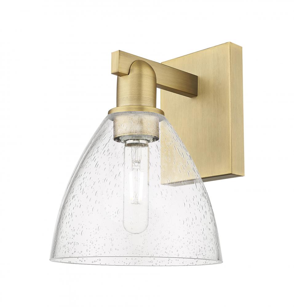 Bristol - 1 Light - 8 inch - Brushed Brass - Sconce