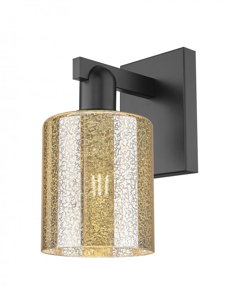 Cobbleskill - 1 Light - 5 inch - Matte Black - Sconce