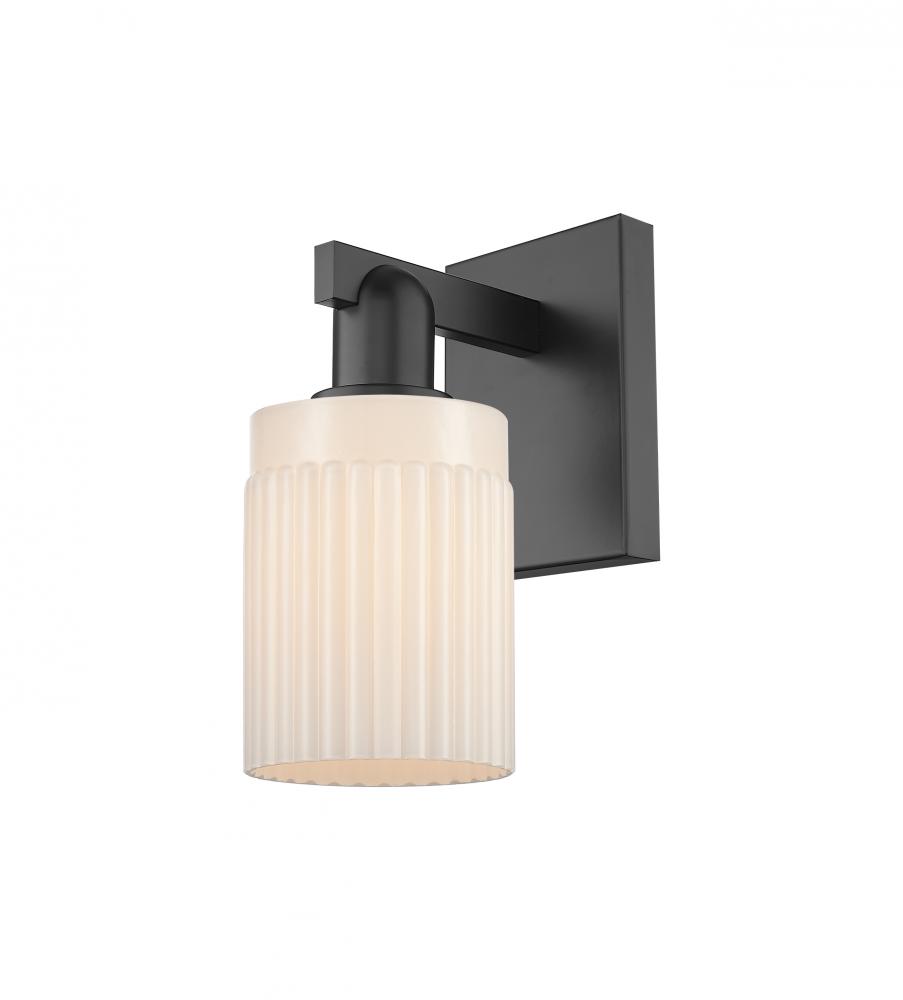 Hadley - 1 Light - 5 inch - Matte Black - Sconce