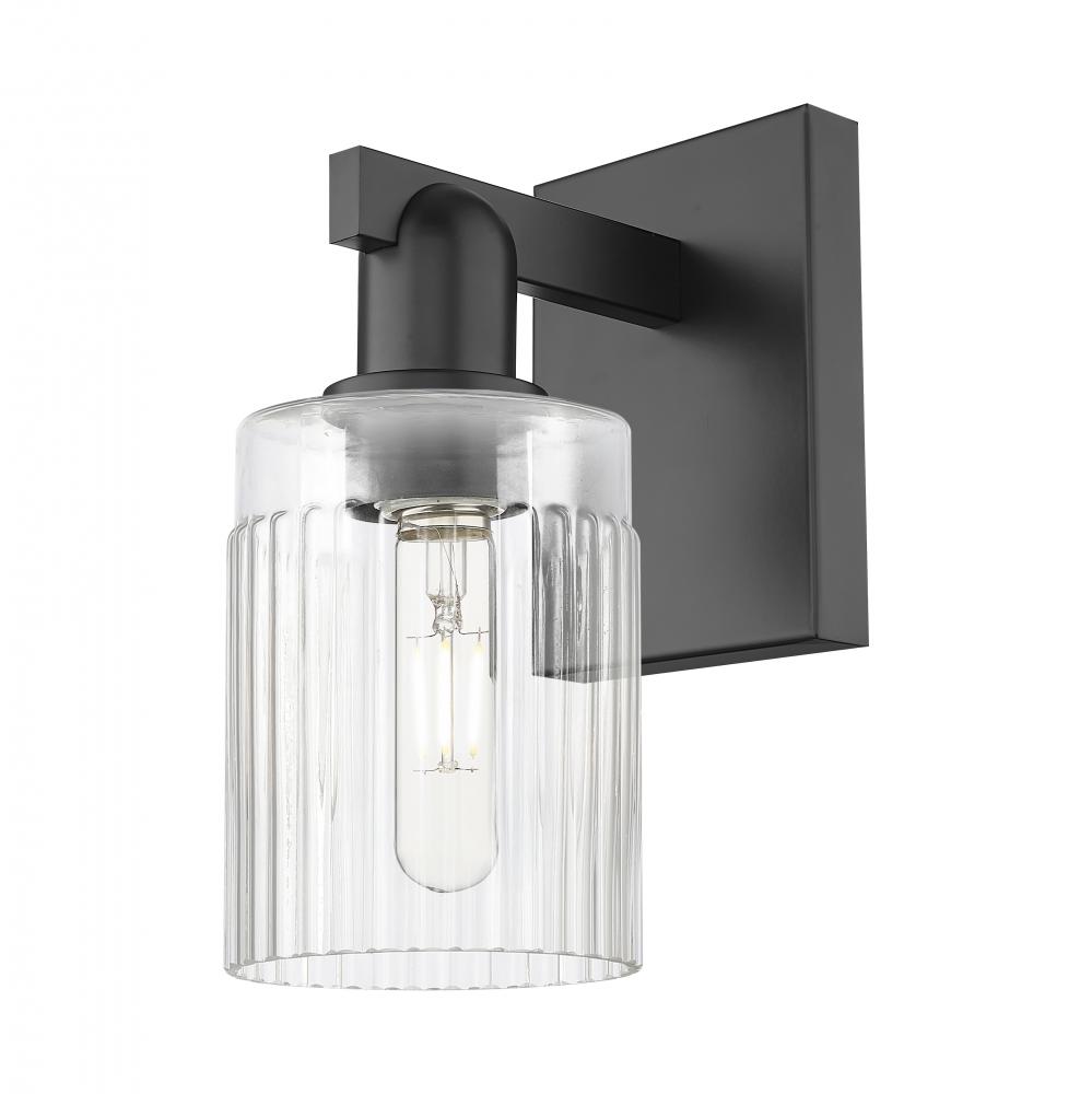 Hadley - 1 Light - 5 inch - Matte Black - Sconce