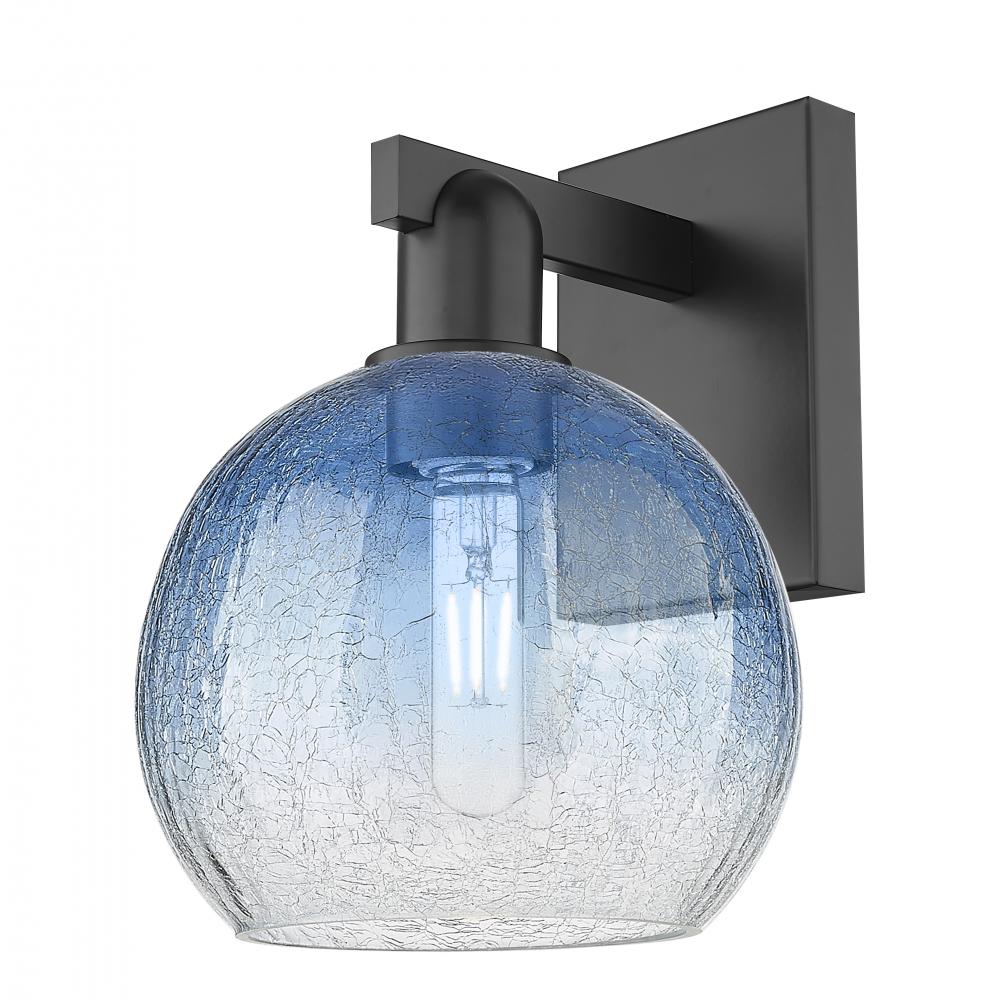 Brookhaven Globe - 1 Light - 6 inch - Matte Black - Sconce