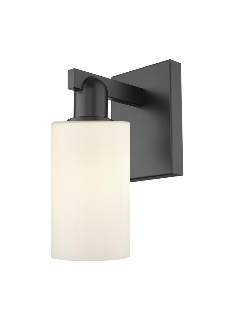 Clymer - 1 Light - 4 inch - Matte Black - Sconce