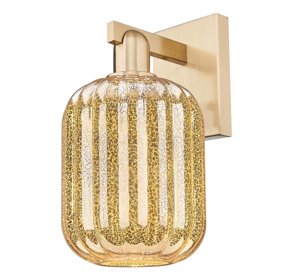 Preston Cylinder - 1 Light - 6 inch - Champagne Bronze - Sconce