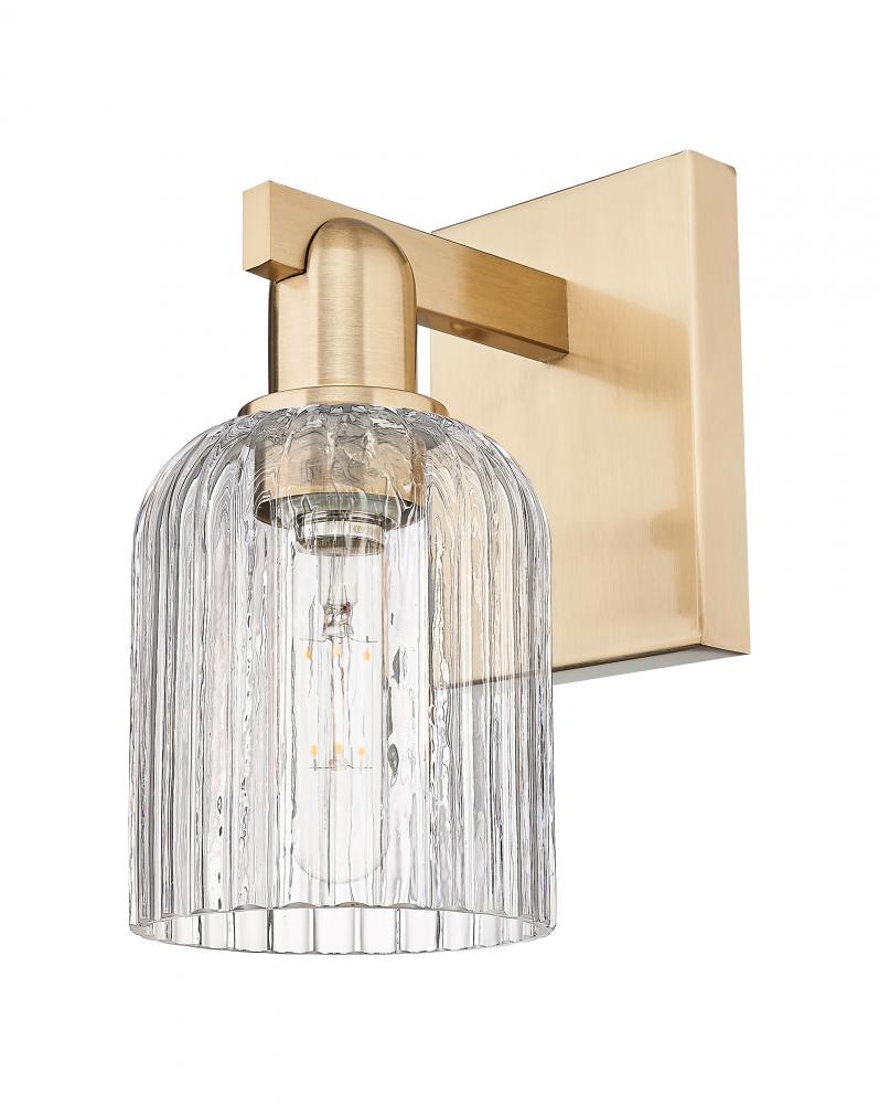 Bridal Veil - 1 Light - 6 inch - Champagne Bronze - Sconce