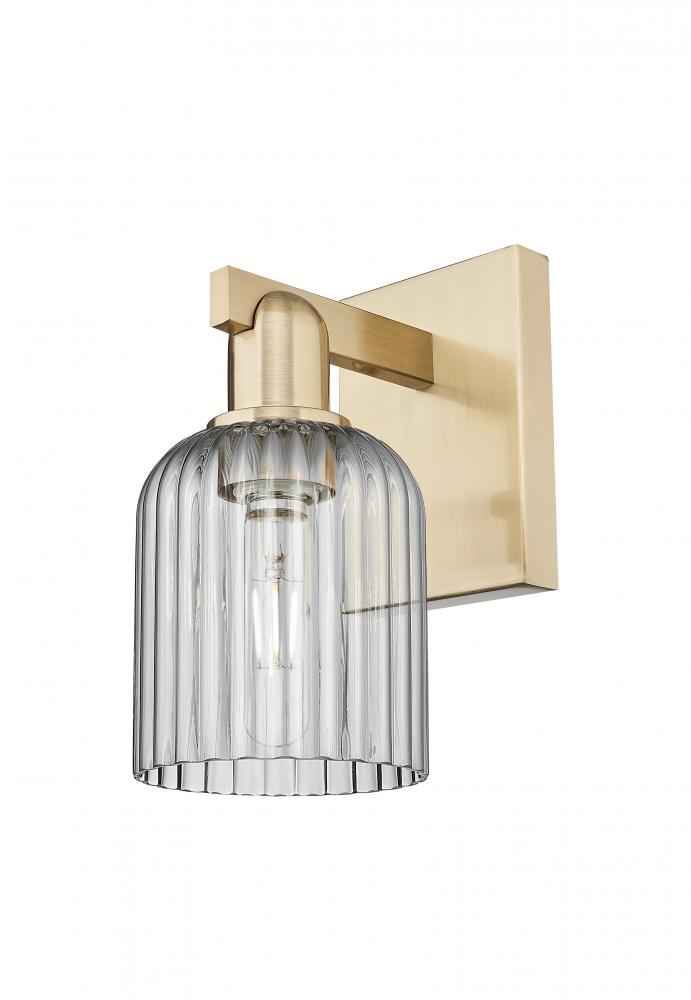 Bridal Veil - 1 Light - 6 inch - Champagne Bronze - Sconce