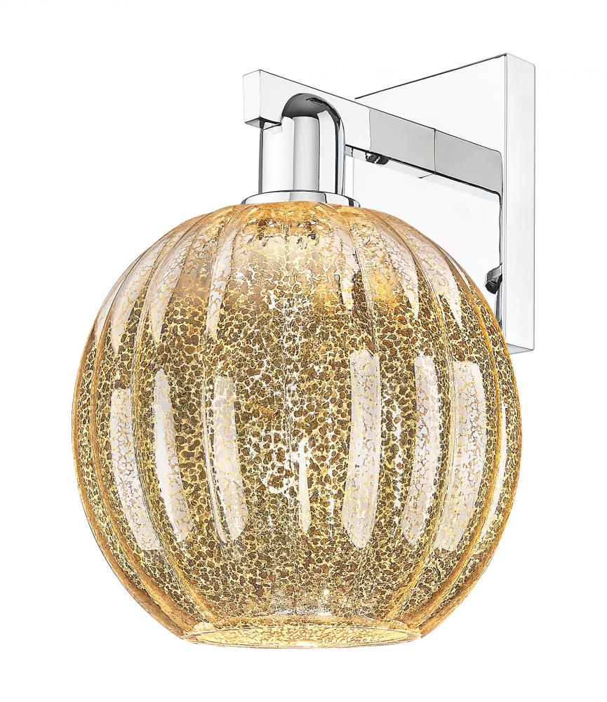 Preston Globe - 1 Light - 6 inch - Polished Chrome - Sconce