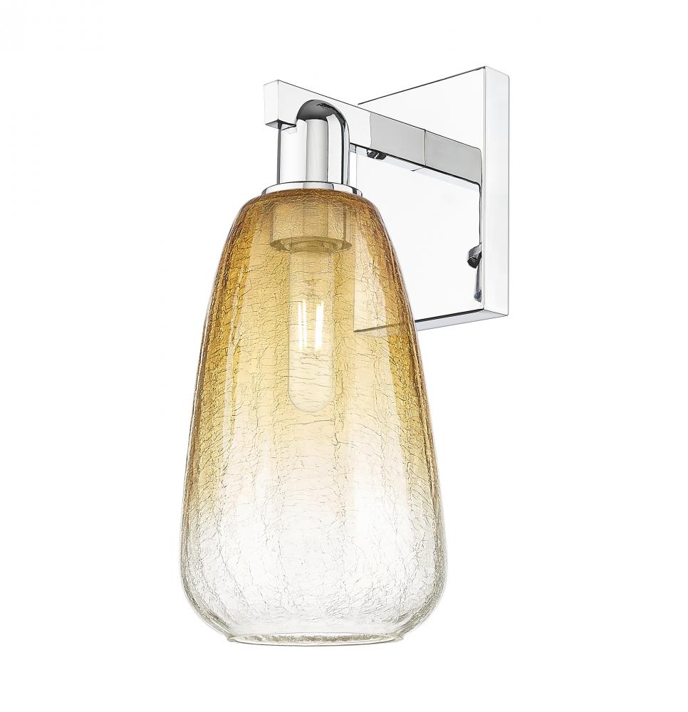 Brookhaven Almond - 1 Light - 6 inch - Polished Chrome - Sconce