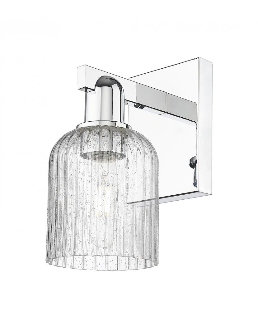 Bridal Veil - 1 Light - 6 inch - Polished Chrome - Sconce