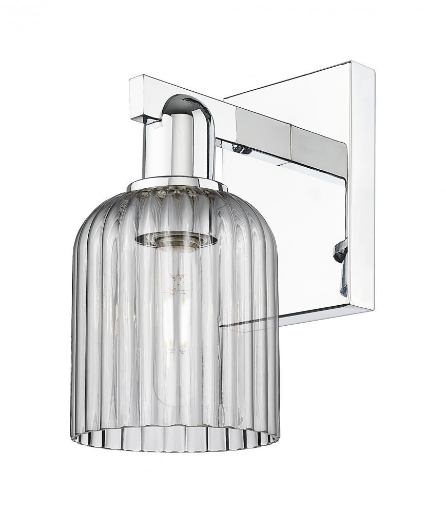 Bridal Veil - 1 Light - 6 inch - Polished Chrome - Sconce