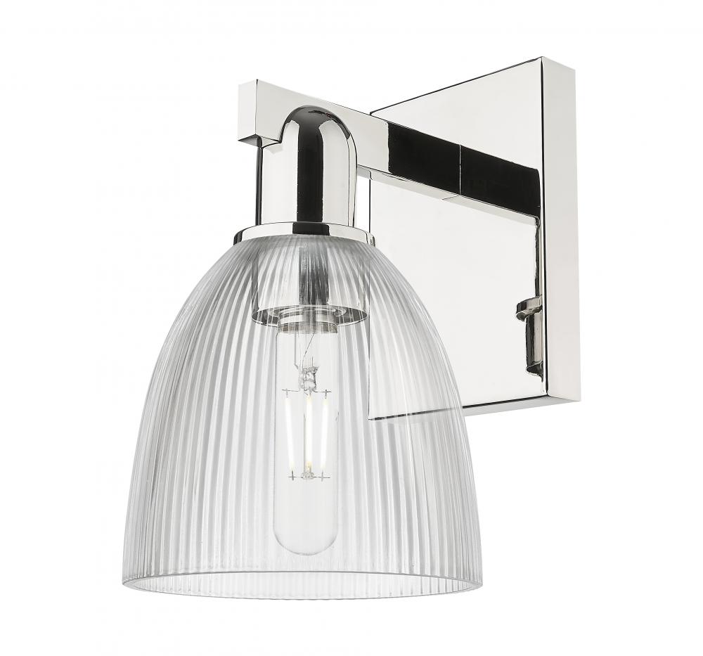 Castile - 1 Light - 6 inch - Polished Nickel - Sconce