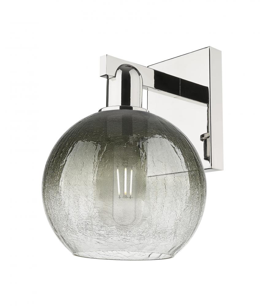 Brookhaven Globe - 1 Light - 6 inch - Polished Nickel - Sconce