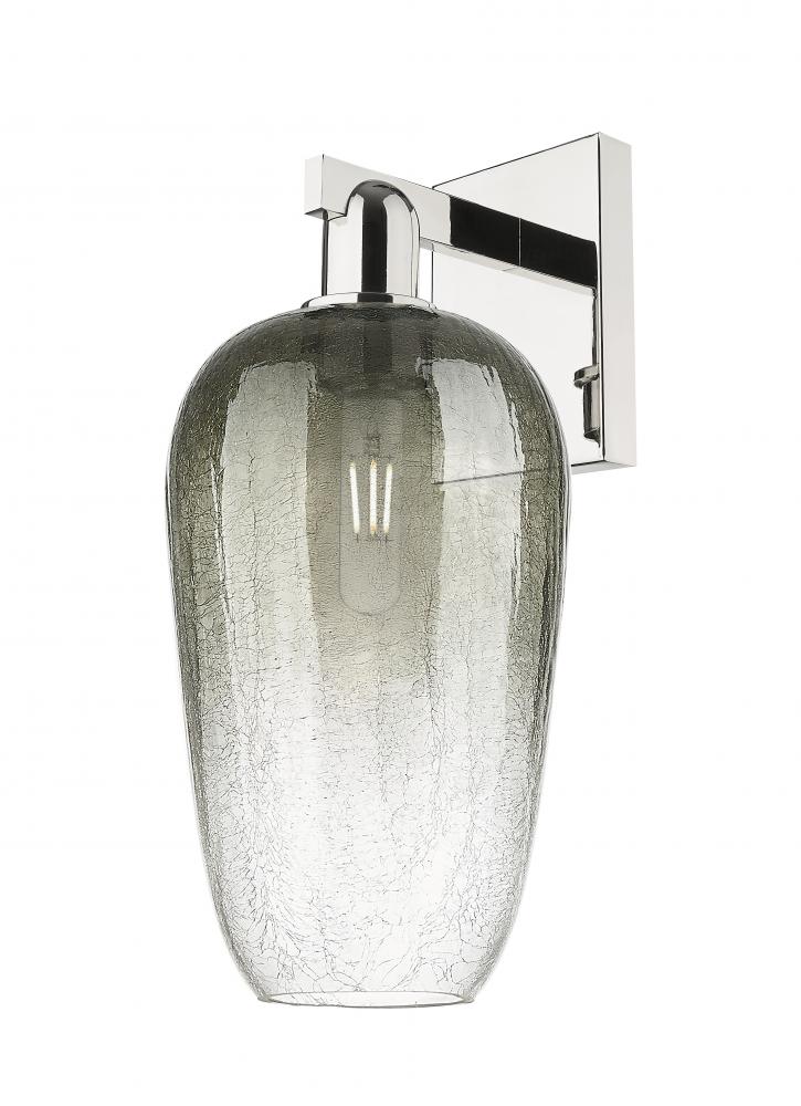 Brookhaven Flute - 1 Light - 6 inch - Polished Nickel - Sconce