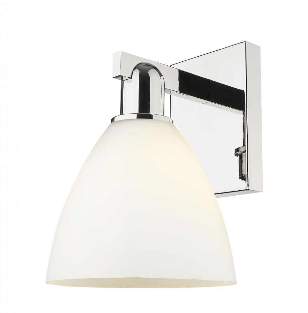 Bristol - 1 Light - 8 inch - Polished Nickel - Sconce