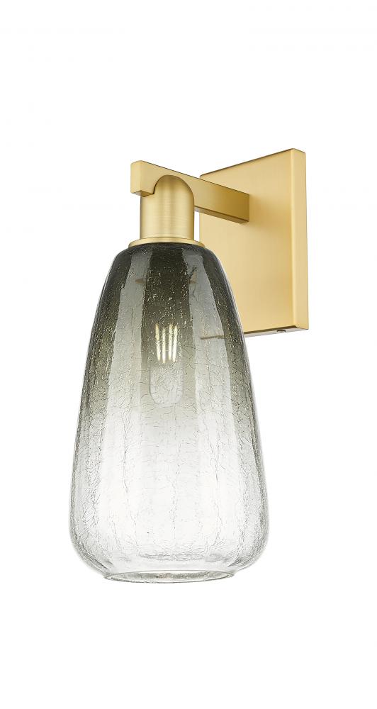 Brookhaven Almond - 1 Light - 6 inch - Satin Gold - Sconce