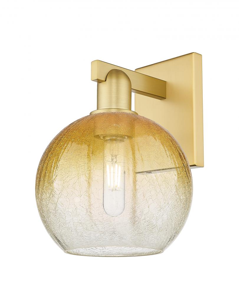 Brookhaven Globe - 1 Light - 6 inch - Satin Gold - Sconce