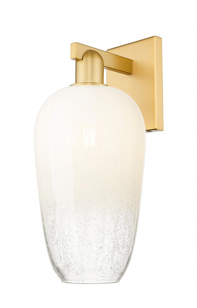 Brookhaven Flute - 1 Light - 6 inch - Satin Gold - Sconce