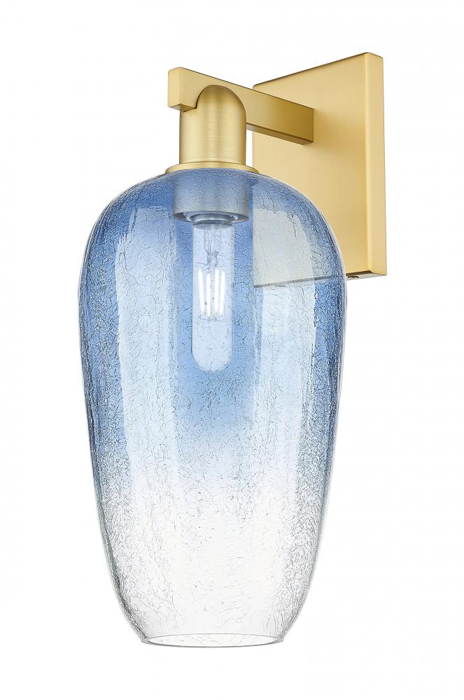 Brookhaven Flute - 1 Light - 6 inch - Satin Gold - Sconce