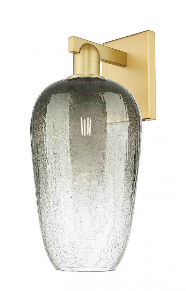 Brookhaven Flute - 1 Light - 6 inch - Satin Gold - Sconce