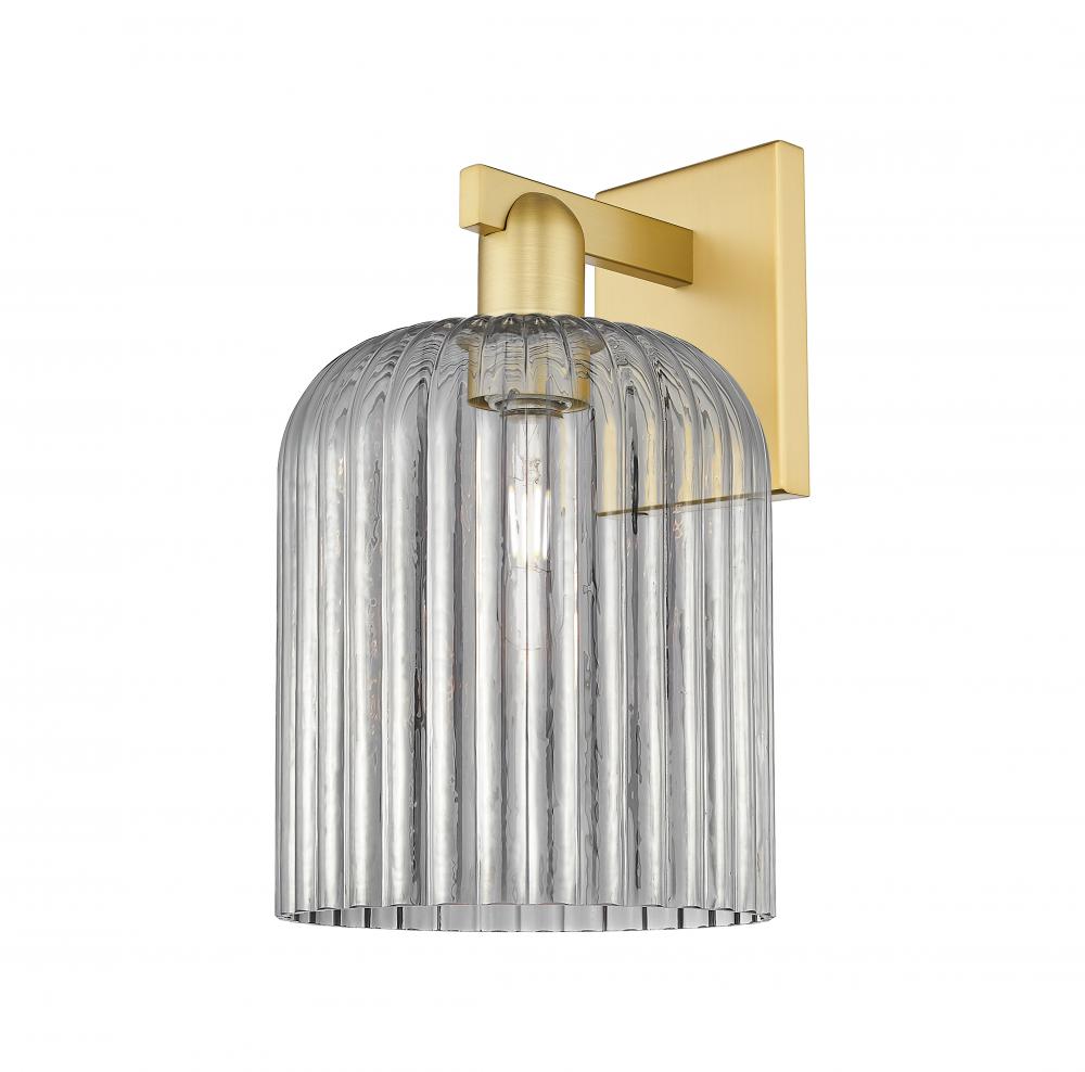 Bridal Veil - 1 Light - 8 inch - Satin Gold - Sconce